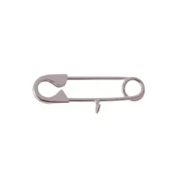 Imperdible plata Ley 925m 31mm. asa para chapa  [AB5289]