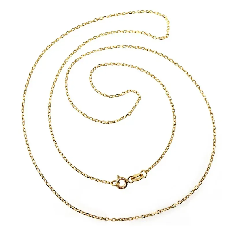 Cadena oro 18k forzada 60cm. espesor 1.2mm. [AB8741]