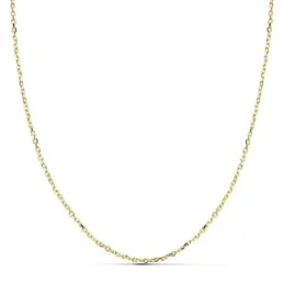 Cadena oro 18k forzada 60cm. espesor 1.2mm. [AB8741]