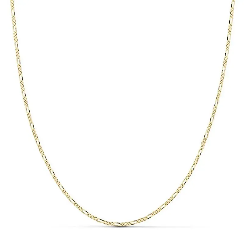 Cadena oro 18k 60cm. eslabón 3x1 espesor 1mm.  [AB8742]
