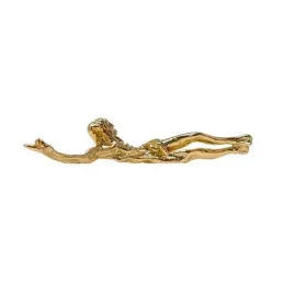 Colgante oro 18k Cristo Dalí 38mm. liso [AB8839]