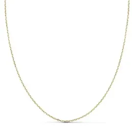 Cadena oro 18k 40cm. forzada [AB8947]