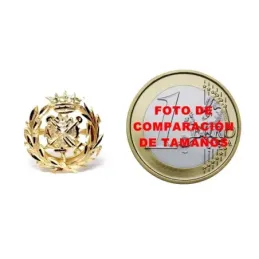 Pin solapa Empresariales oro 18k insignia profesional 17mm.