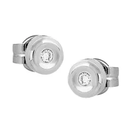 Pendientes Oro Blanco 18k modelo Tu Diamante (2 Diamantes 1,75mm. 0,06cts,)