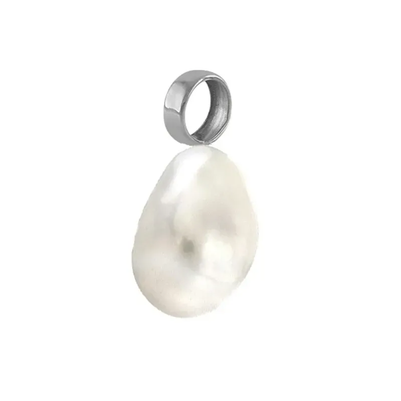 Colgante Oro 18k modelo Daniela (1 perla barroca 11-12x15mm.)