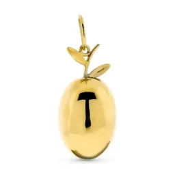 Colgante oro 18k unisex 20 mm. aceituna
