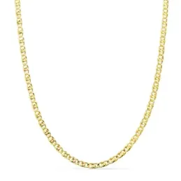 Cadena oro 18k unisex 45 cm. ancla hueca 3 mm.