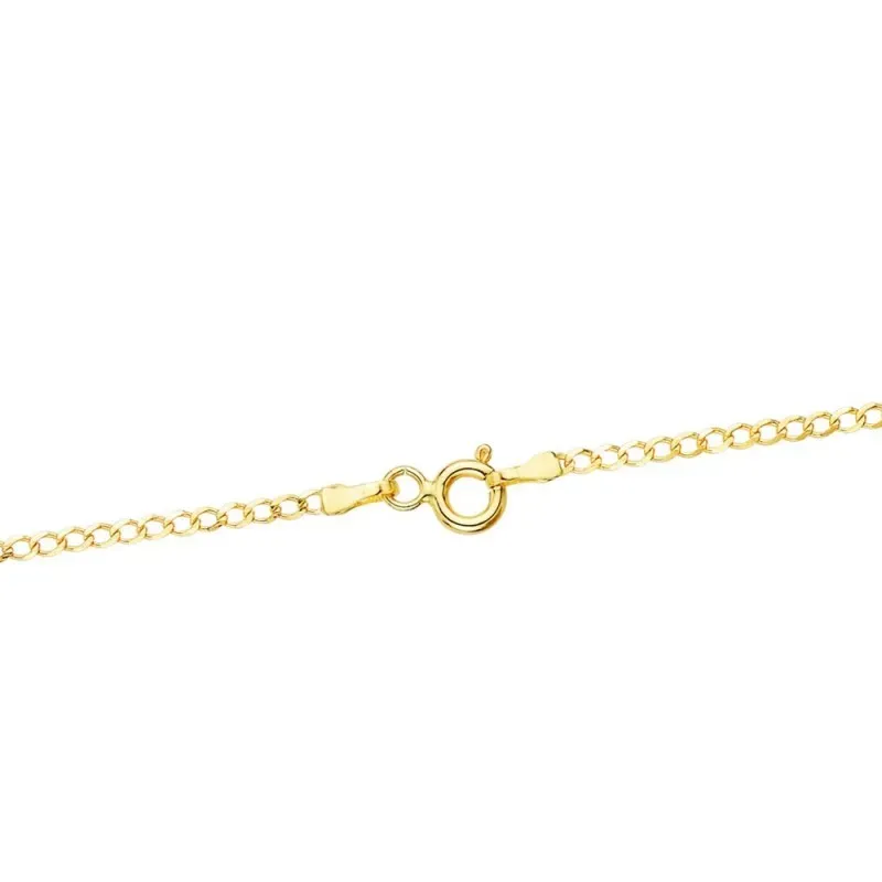 Cadena oro 18k unisex 60 cm. barbada 1.5 mm. reasa