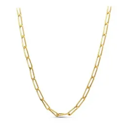 Cadena oro 18k unisex 67 cm. bilbao hueca
