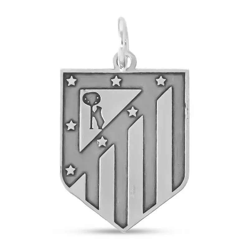 Atlético de Madrid Colgante Plata Ley 925m macizo 23 mm. escudo actua