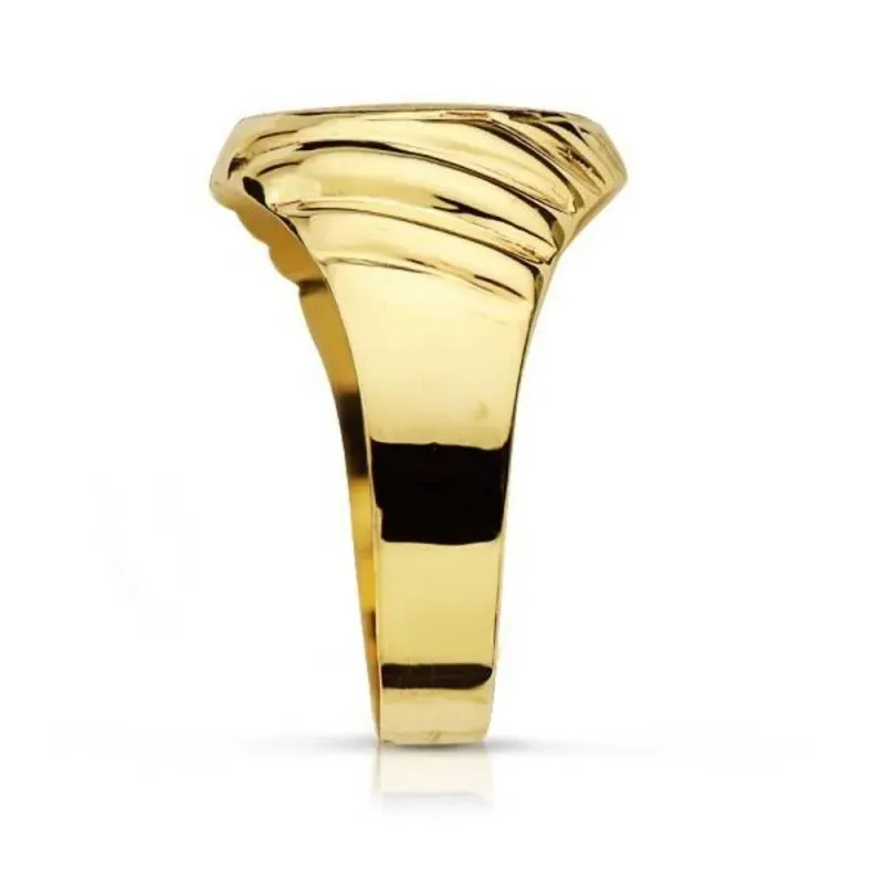 Sello oro 18k tallado [AA0409]