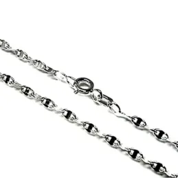 Cadena plata Ley 925m 60 cm. lumina 0,60 mm. lisa [AB3492]