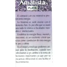 Colgante plata Ley 925m unisex 27 mm. piedra amatista natural forma c