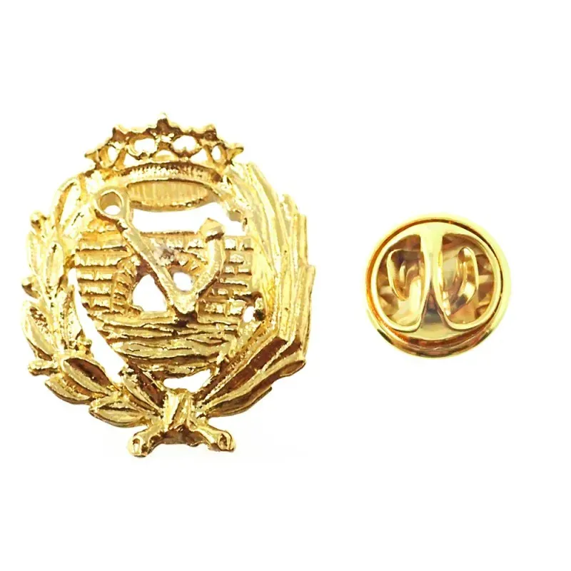 Insignia profesional Ingeniero de Caminos  17 mm. pin cierre trasero