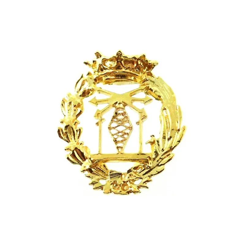 Insignia profesional Ingeniero Telecomunicaciones escudo plata 925m L