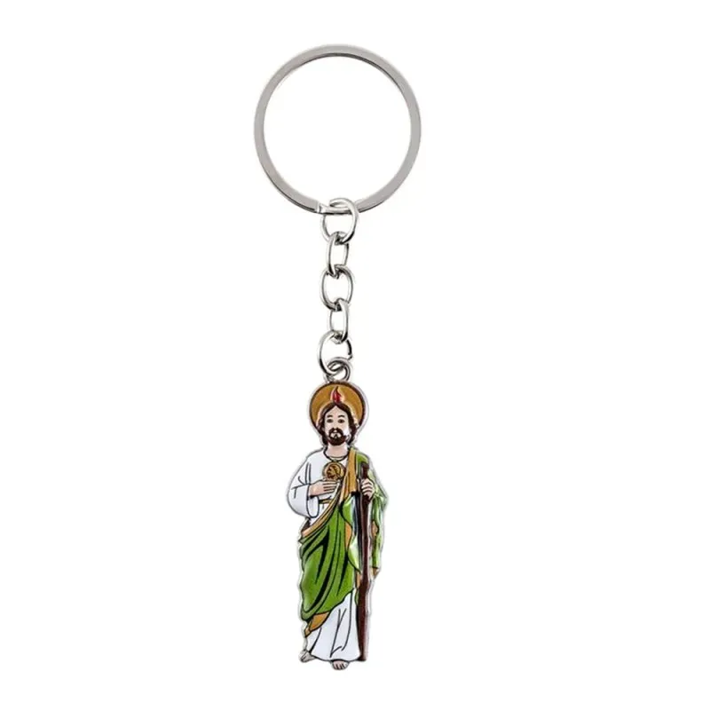 San Judas Tadeo Llavero metálico 5.5 cm. patrón causas difíciles esma