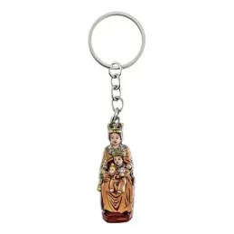 Virgen de la Mercé Llavero metálico 5.5 cm. patrona de Barcelona esma