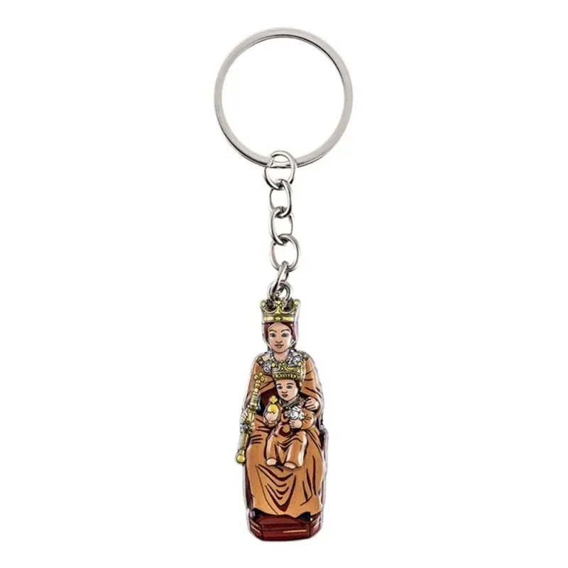 Virgen de la Mercé Llavero metálico 5.5 cm. patrona de Barcelona esma