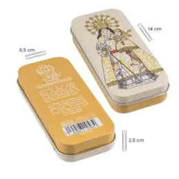 Virgen Desamparados Llavero metálico 5.5 cm. patrona de Valencia esma
