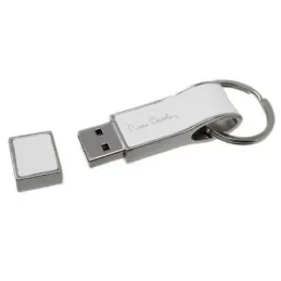 Pen Drive 16GB Pierre Cardin memoria flash USB 2.0 llavero blanco imi