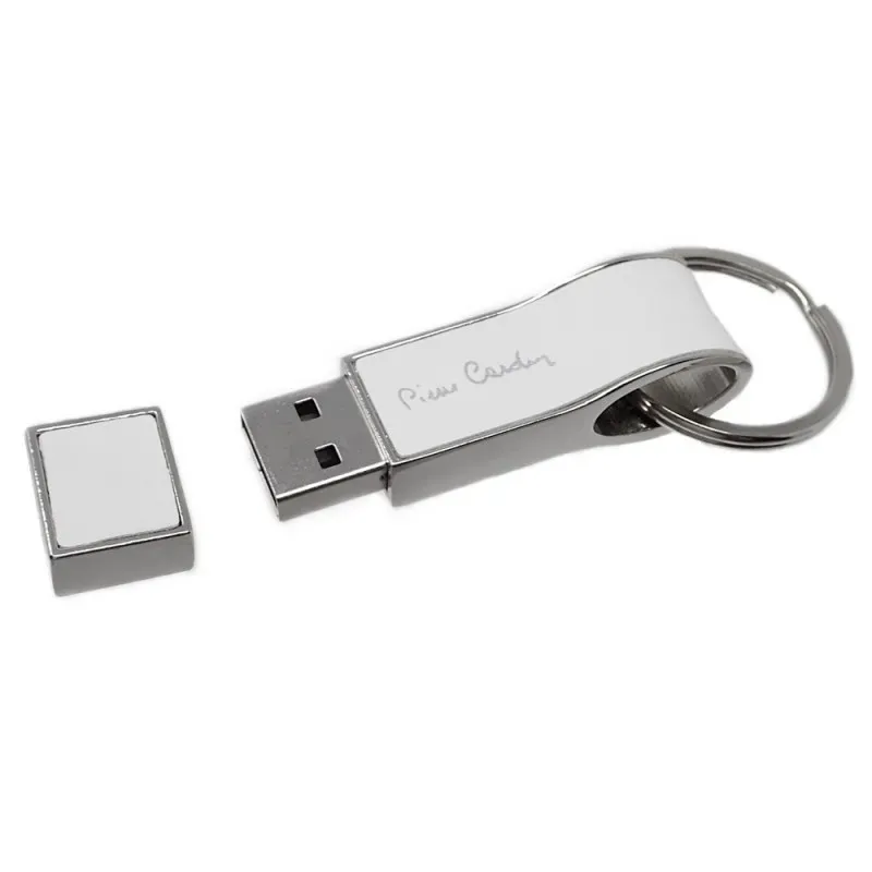Pen Drive 16GB Pierre Cardin memoria flash USB 2.0 llavero blanco imi