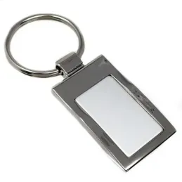 Llavero acero 45mm. rectangular [AB5551]