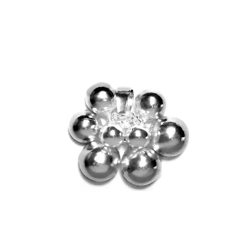 Colgante plata Ley 925m bolas movibles 3 bolas 6mm [845]