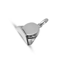 Tricornio Guadia Civil Colgante Plata Ley 925m macizo 15 mm.
