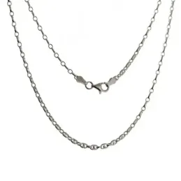 Cadena plata Ley 925m 50cm. modelo calabrote [AC0467]