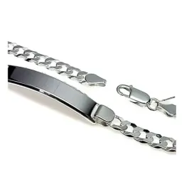 Esclava plata ley 925m barbada [AB0512GR]