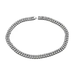 Pulsera plata ley 925m 146 circonitas 1,75mm [8125]