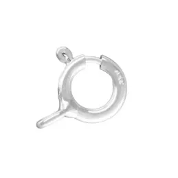 Fornitura plata Ley 925m cierre reasa 6mm. pack 3 unidades unisex