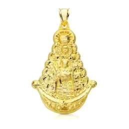 Virgen del Rocío Colgante en 40 mm. silueta