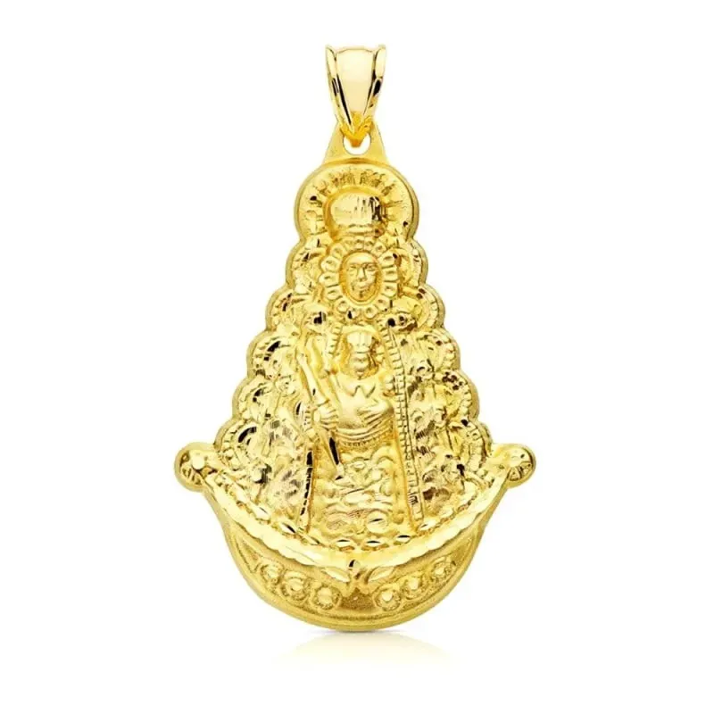 Virgen del Rocío Colgante en 40 mm. silueta