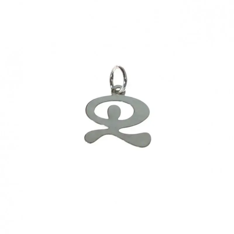 Colgante plata Ley 925m Indalo 10mm. bailón liso [AC0059]