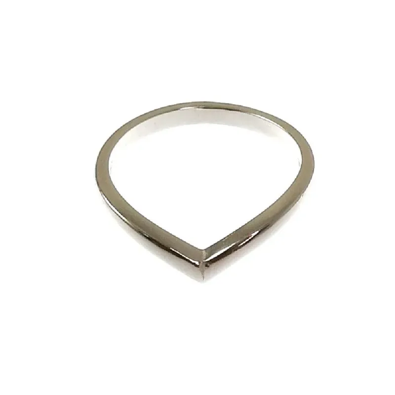 Sortija plata Ley 925m mujer pico lisa