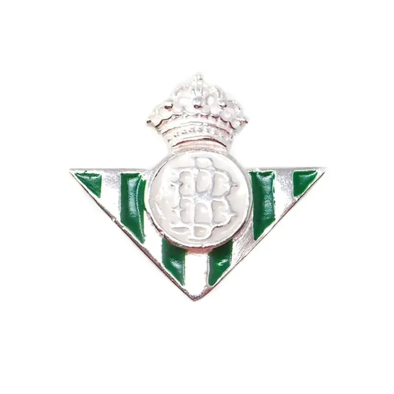 Real Betis Balompié escudo plata Ley 925m colgante macizo unisex 19 m