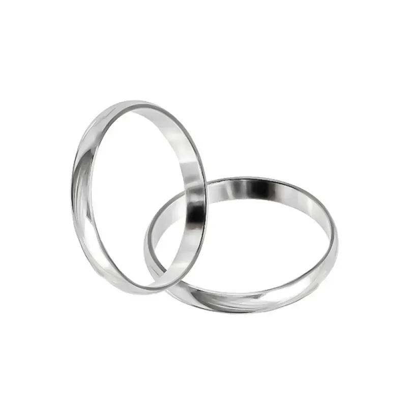 Alianza plata Ley 925m lisa grosor 3mm. brillo [AC0239]