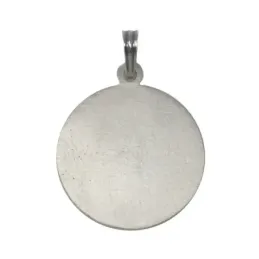 Medalla Plata Ley 925m Fray Leopoldo 19mm. cerco tallado [AB9272]