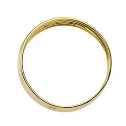 Sortija oro 18k bicolor tribandas [AA7253]