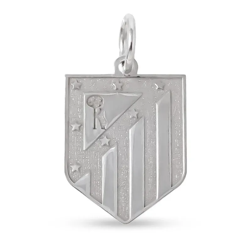 Atlético de Madrid Colgante Plata Ley 925m macizo 18 mm. escudo actua