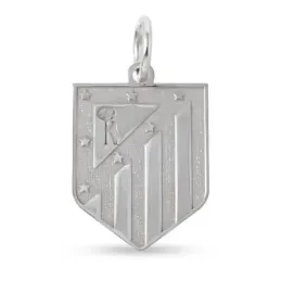 Atlético de Madrid Colgante Plata Ley 925m macizo 18 mm. escudo actua