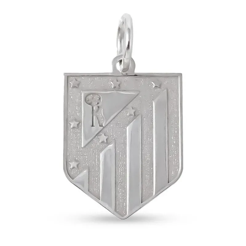 Atlético de Madrid Colgante Plata Ley 925m macizo 18 mm. escudo actua