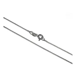 Cadena plata ley 925m 50cm. veneciana 0.15mm. [AB0451]