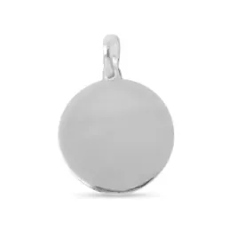 Virgen de los Desamparados Medalla Plata Ley 925m maciza 22 mm.. Grab