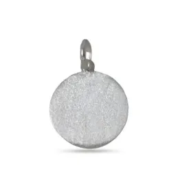 San Pancracio Medalla Plata Ley 925m maciza 17 mm.. Grabación incluid