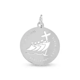 Jubileo 2025 Medalla Plata Ley 925m Peregrinos de Esperanza 20 mm. ca