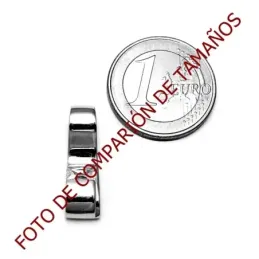 Colgante plata Ley 925m largo 23mm. centro circonita [AB4135]