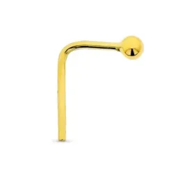 Piercing oro 18k nariz 2 mm. bola