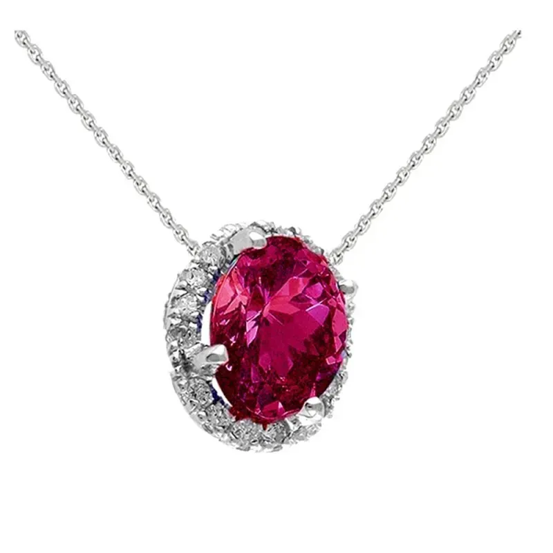 Colgante Oro Blanco 18k modelo Buganvilla (16 diamantes 1,25mm. 0,16cts.)